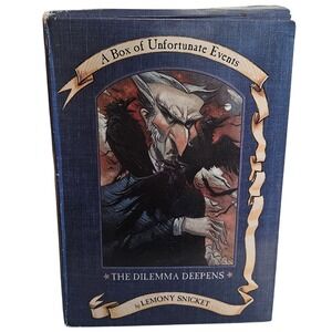 Lemony Snicket A Series of Unfortunate Events The Dilemma Deepens Books 7-9 Set